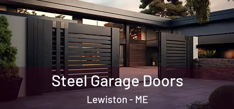  Steel Garage Doors Lewiston - ME